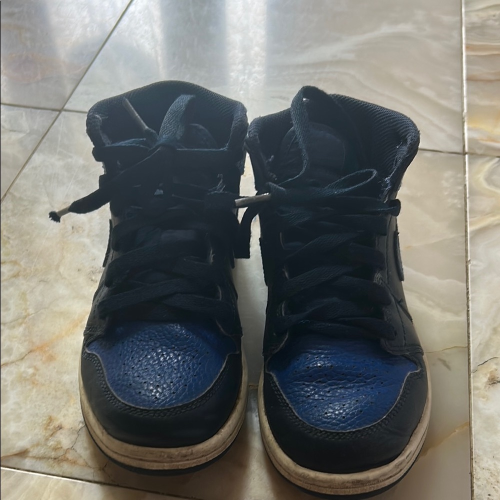 Nike Kids Sneakers - Black and Blue